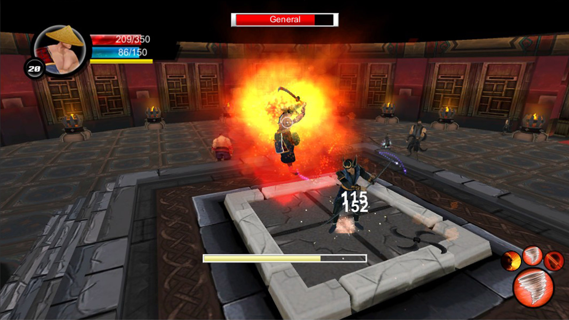 Скриншот: Ninja Avenger Dragon Blade