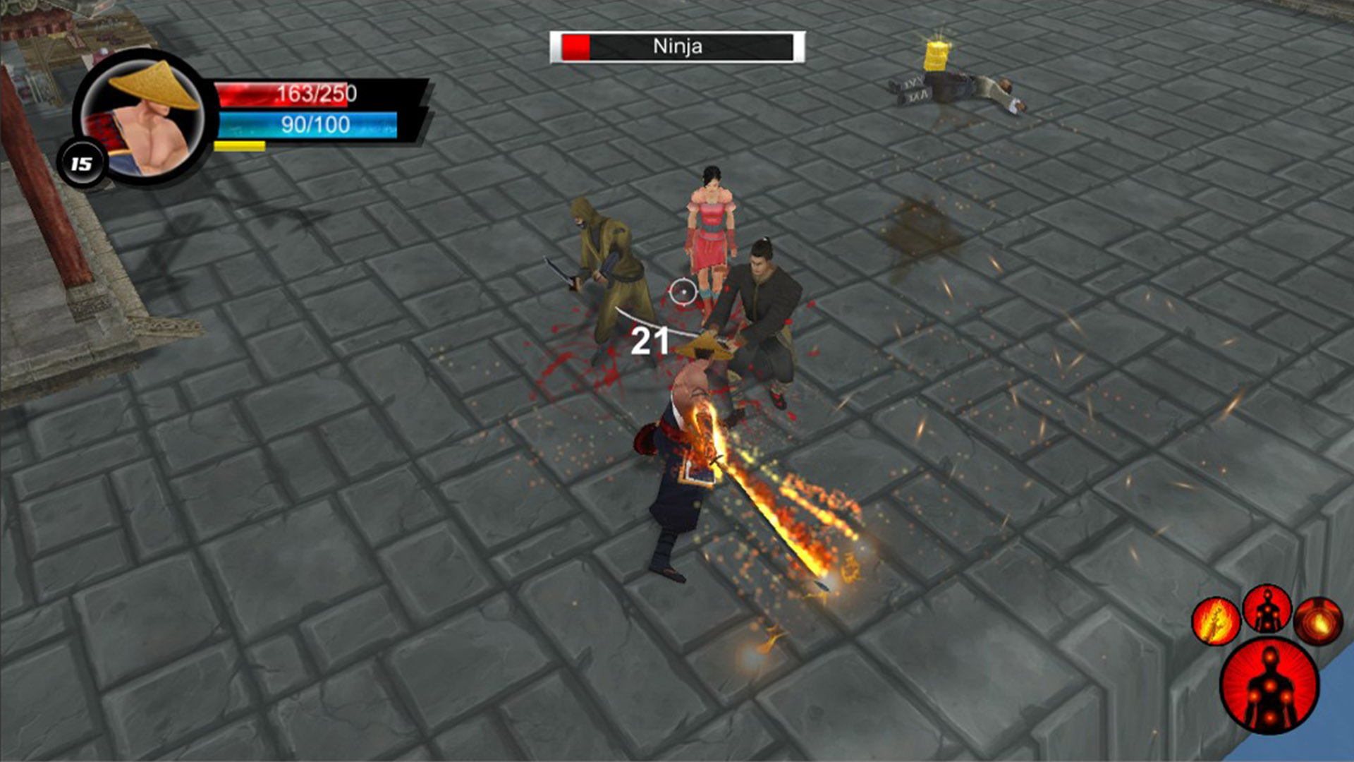 Скриншот 7: Ninja Avenger Dragon Blade