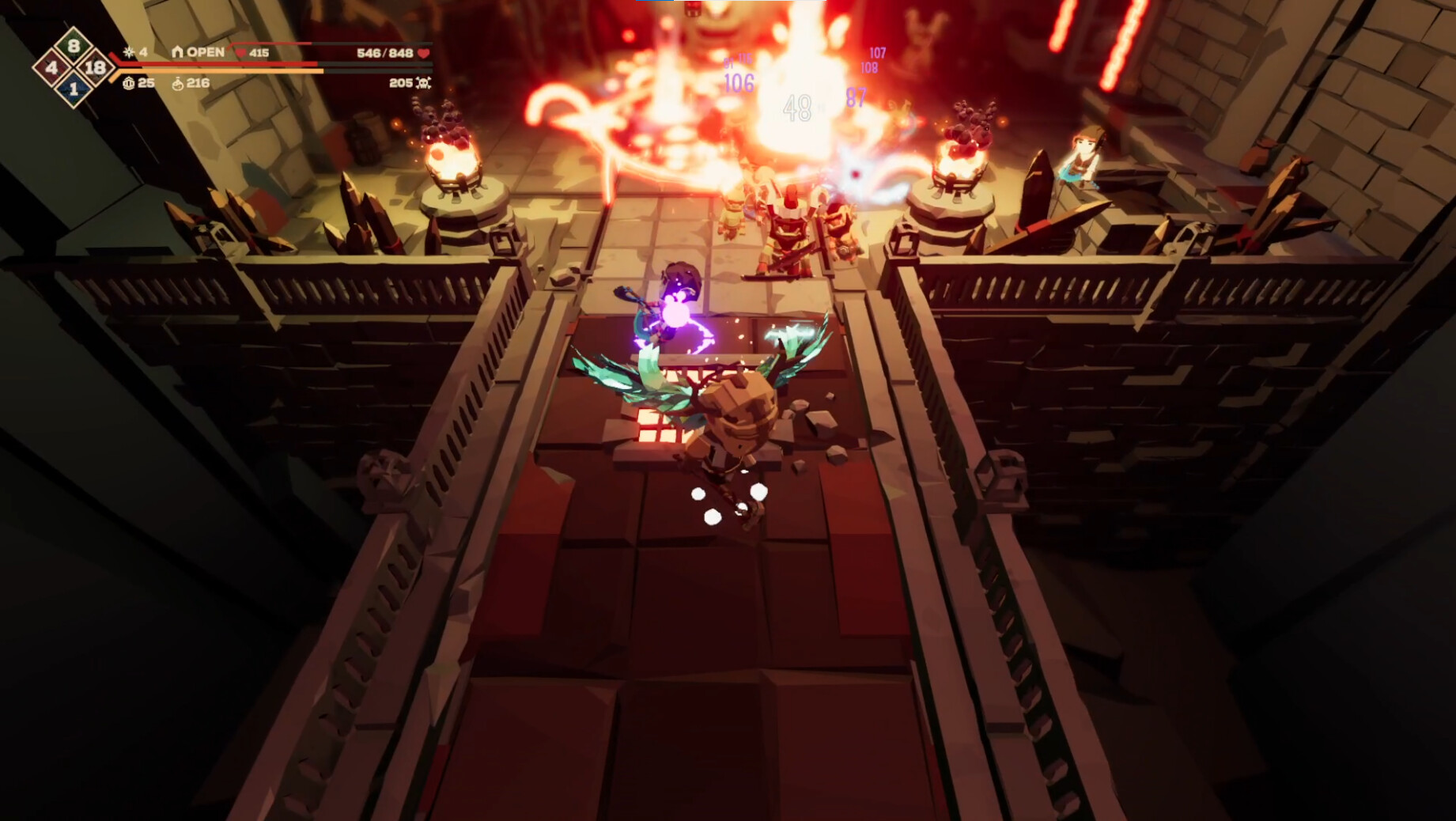 Скриншот: Knight Crawlers