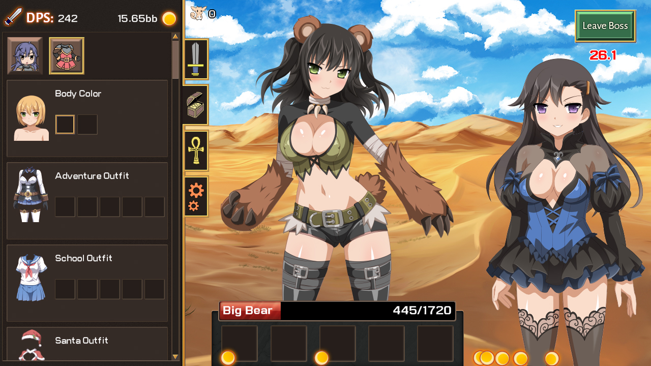 Скриншот: Sakura Clicker