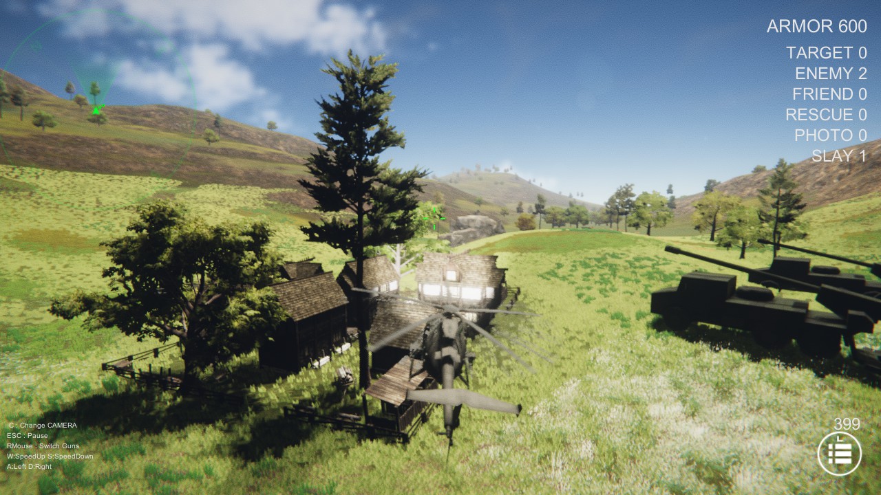 Скриншот: Gunship Recon