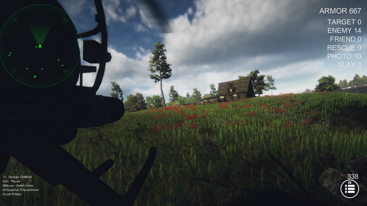 Скриншот 14: Gunship Recon