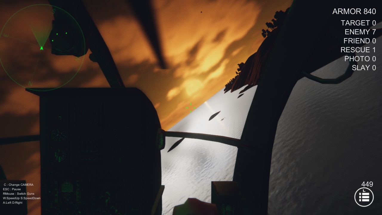 Скриншот: Gunship Recon