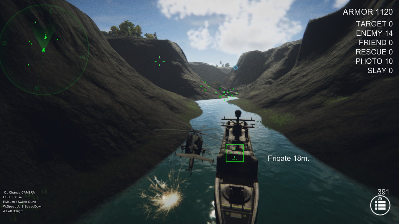 Скриншот 10: Gunship Recon