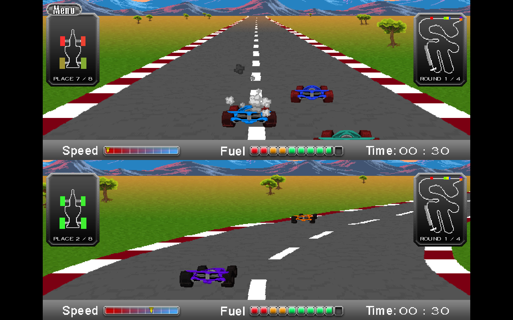 Скриншот: C64 & AMIGA Classix Remakes Sixpack