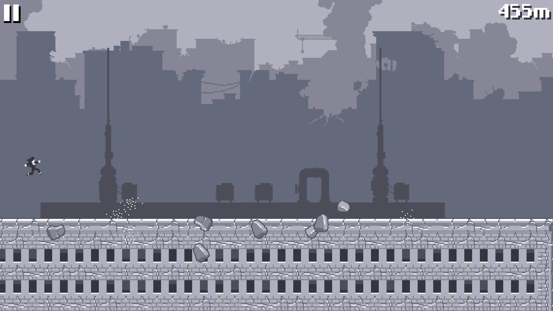 Скриншот: Canabalt