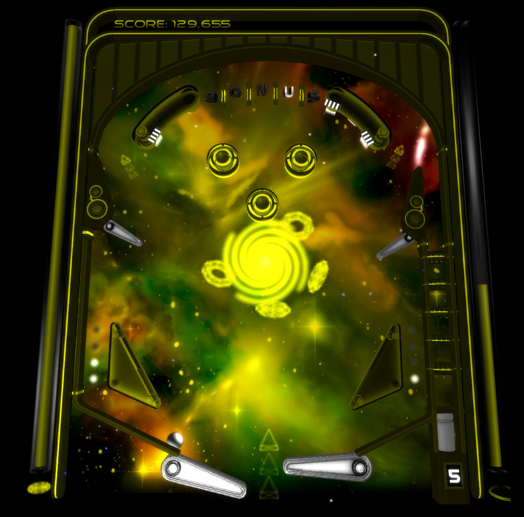 Скриншот: Hyperspace Pinball
