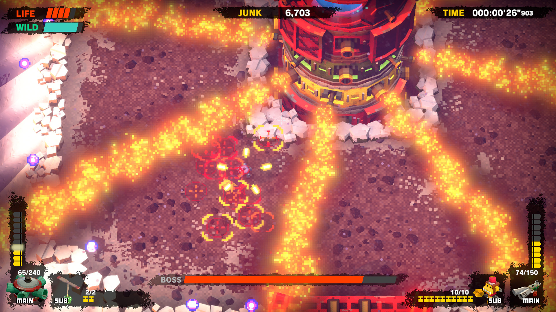 Скриншот: Monkey Barrels