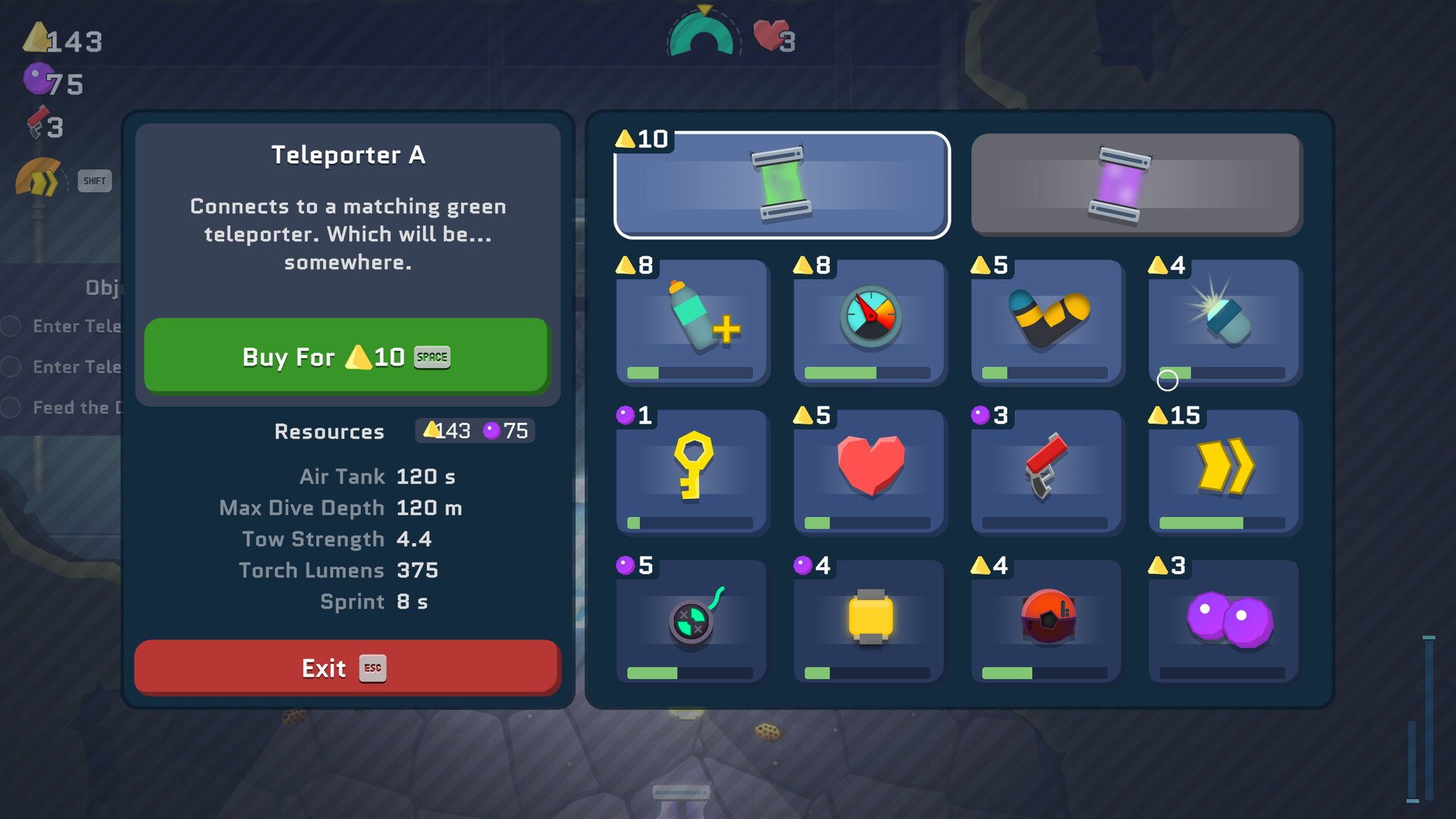 Скриншот: Feed the Deep