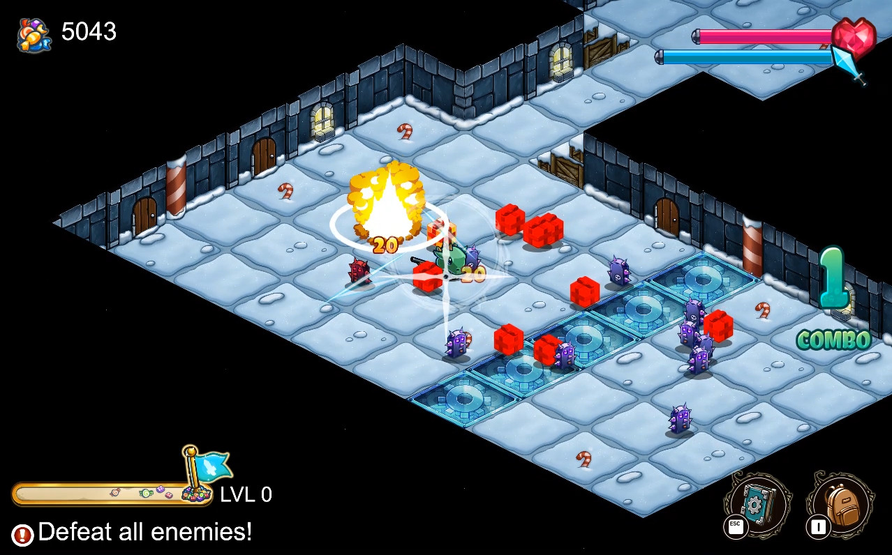 Скриншот: Slashy Hero