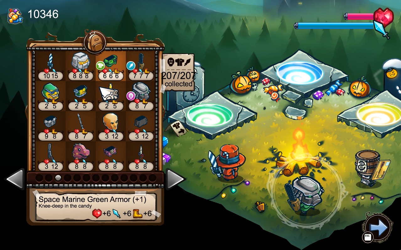 Скриншот: Slashy Hero