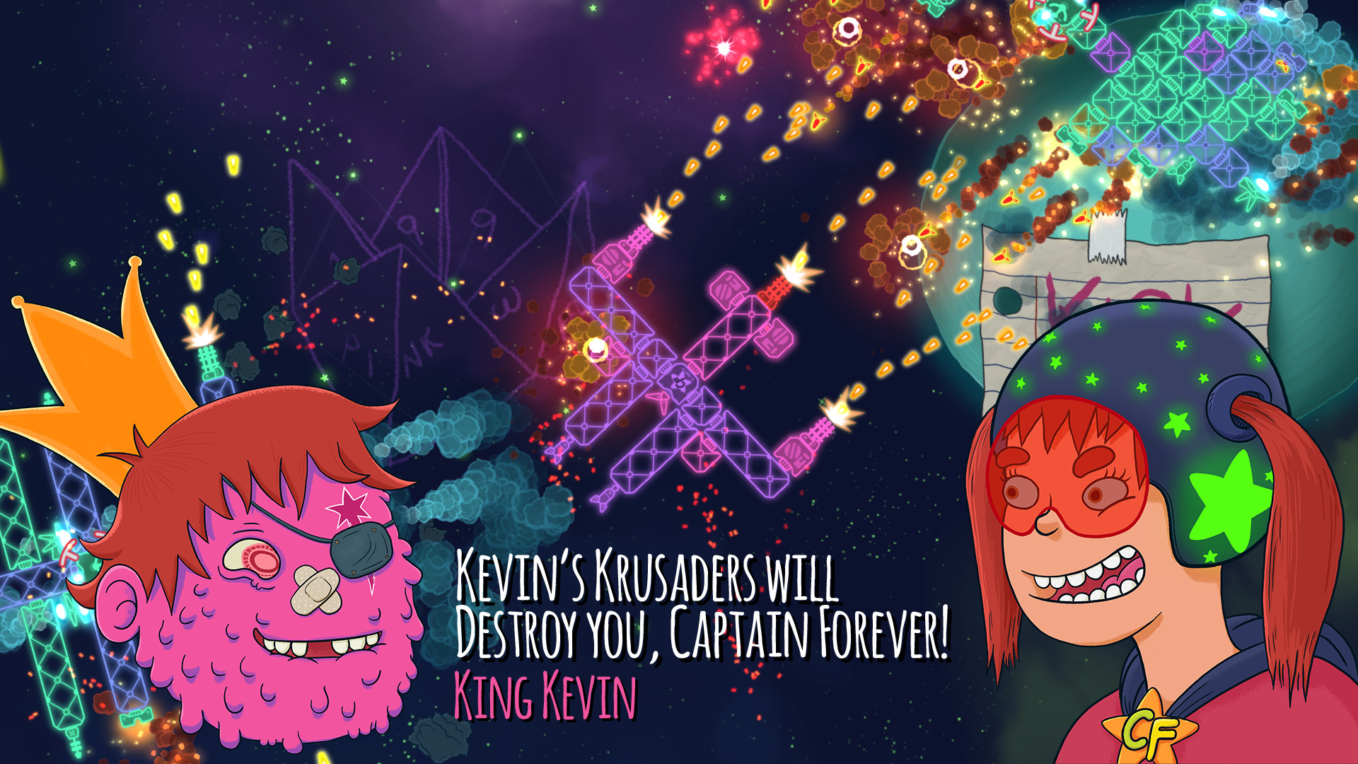 Скриншот: Captain Forever Remix