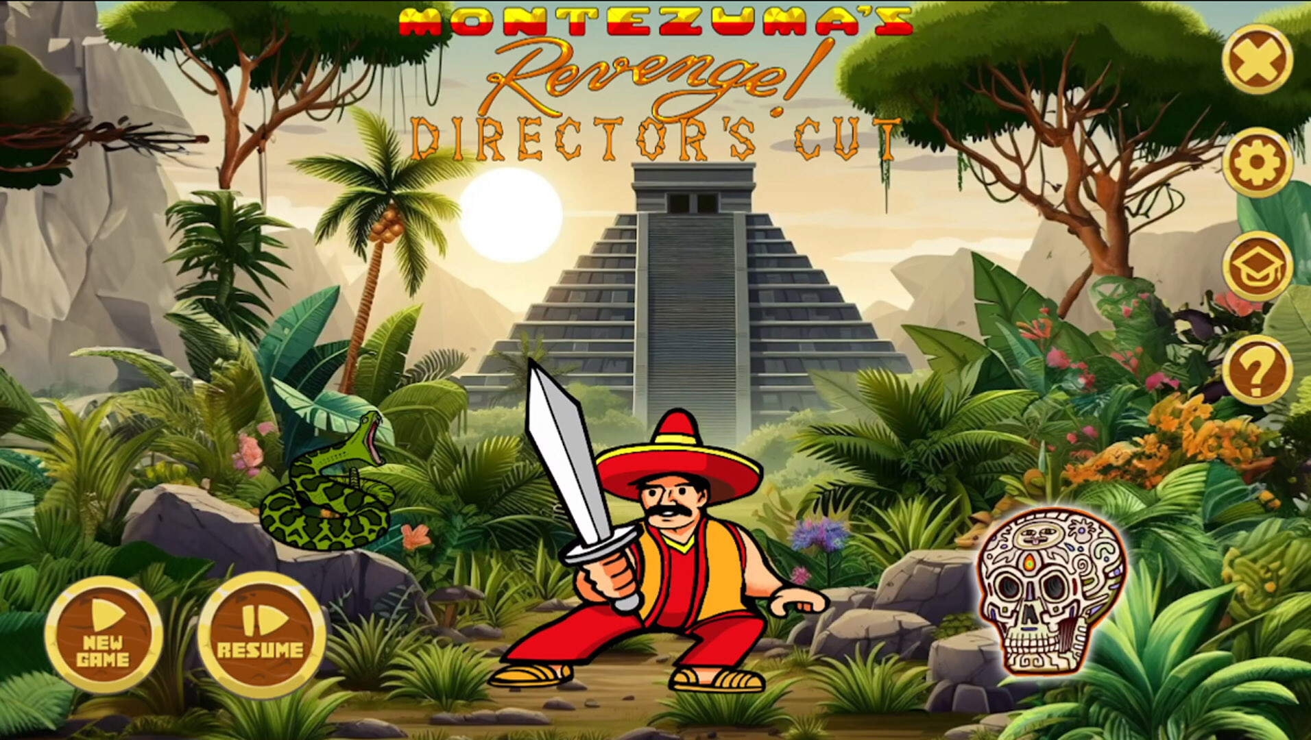 Скриншот 8: Montezuma's Revenge - Director's Cut