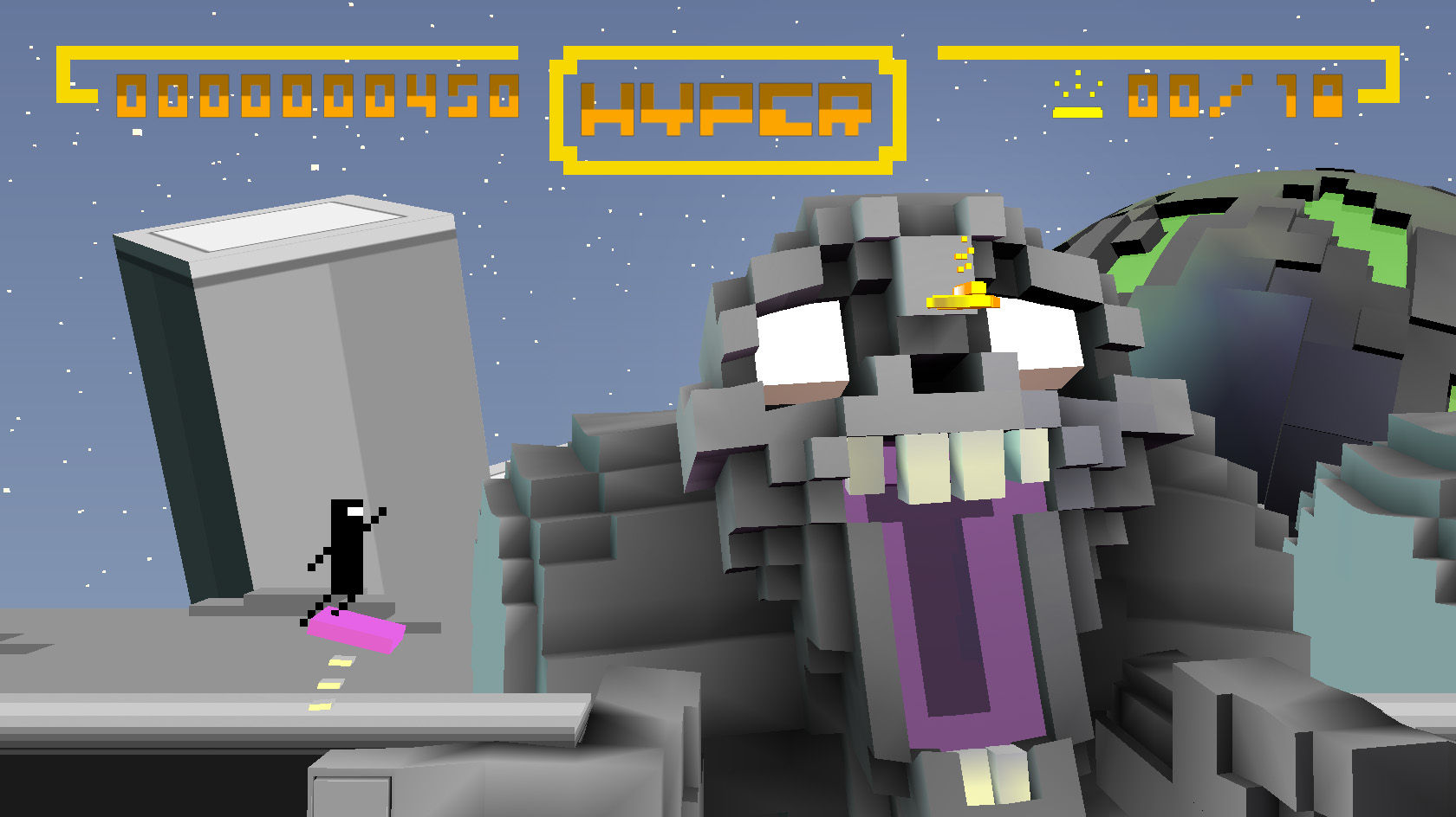 Скриншот: BIT.TRIP RUNNER