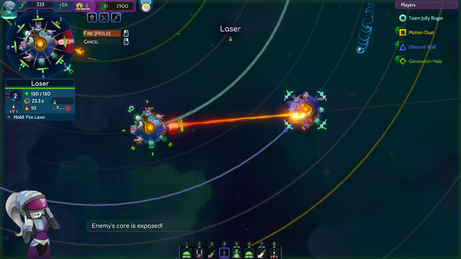 Скриншот: Worbital