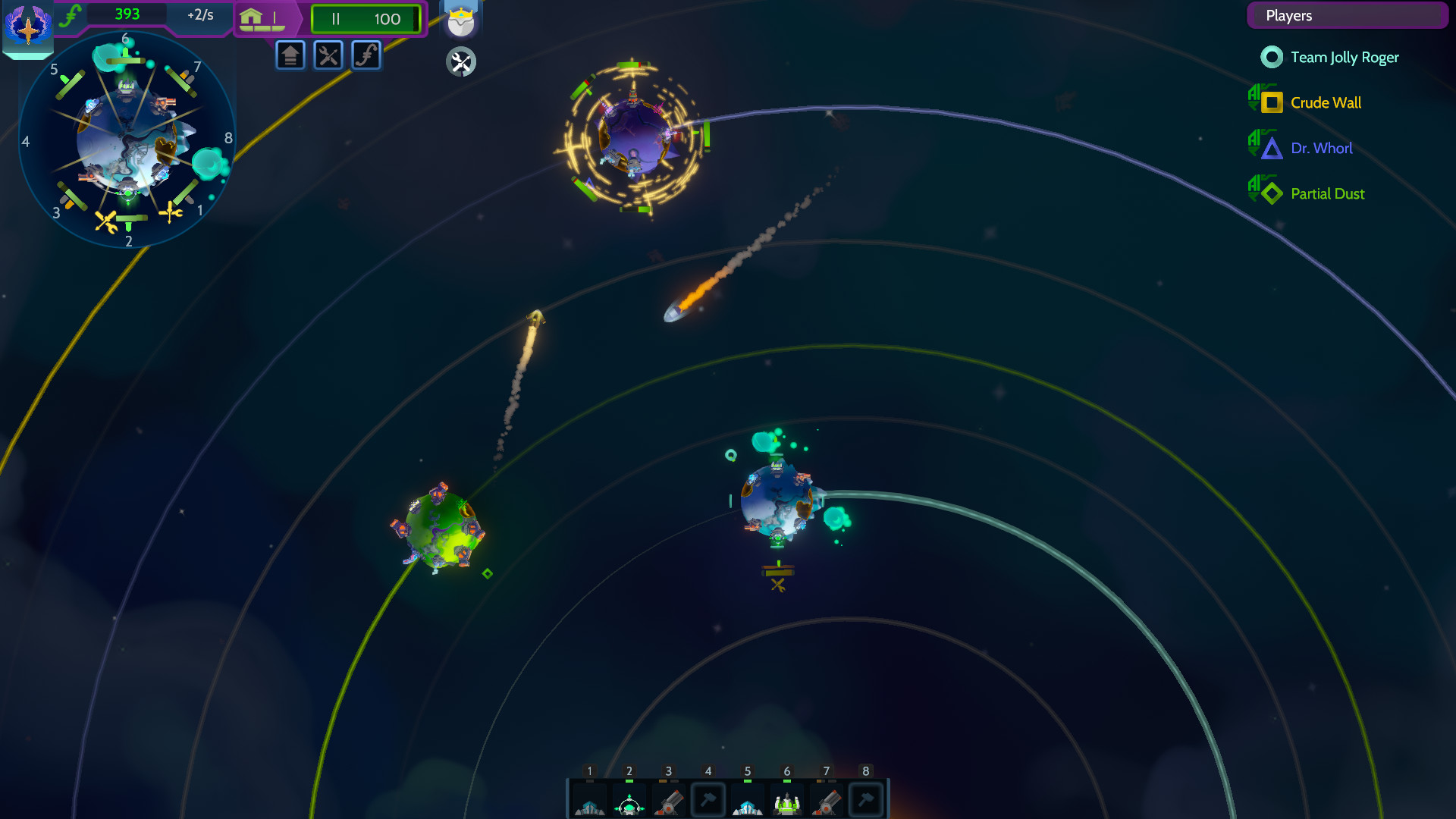 Скриншот: Worbital