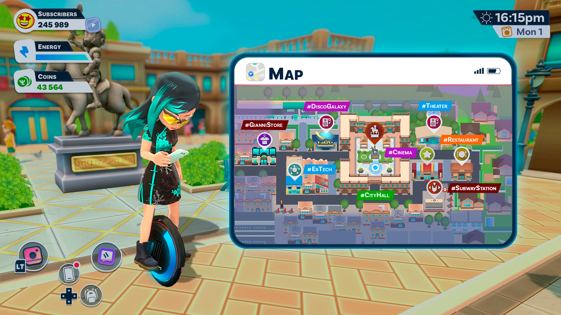 Скриншот: Youtubers Life 2