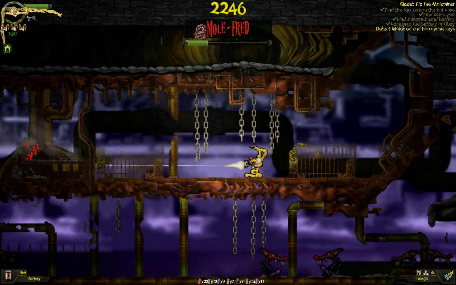 Скриншот: Toxic Bunny HD