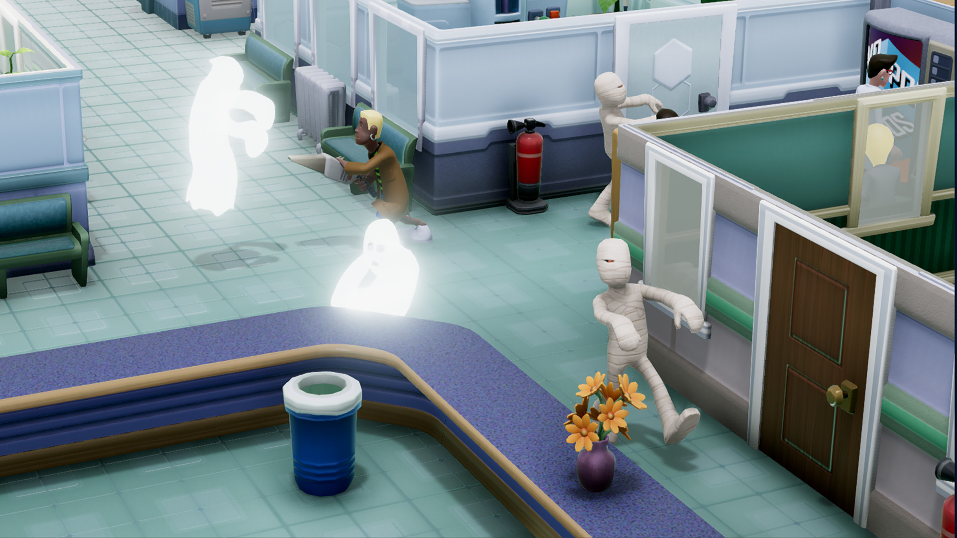 Скриншот: Two Point Hospital
