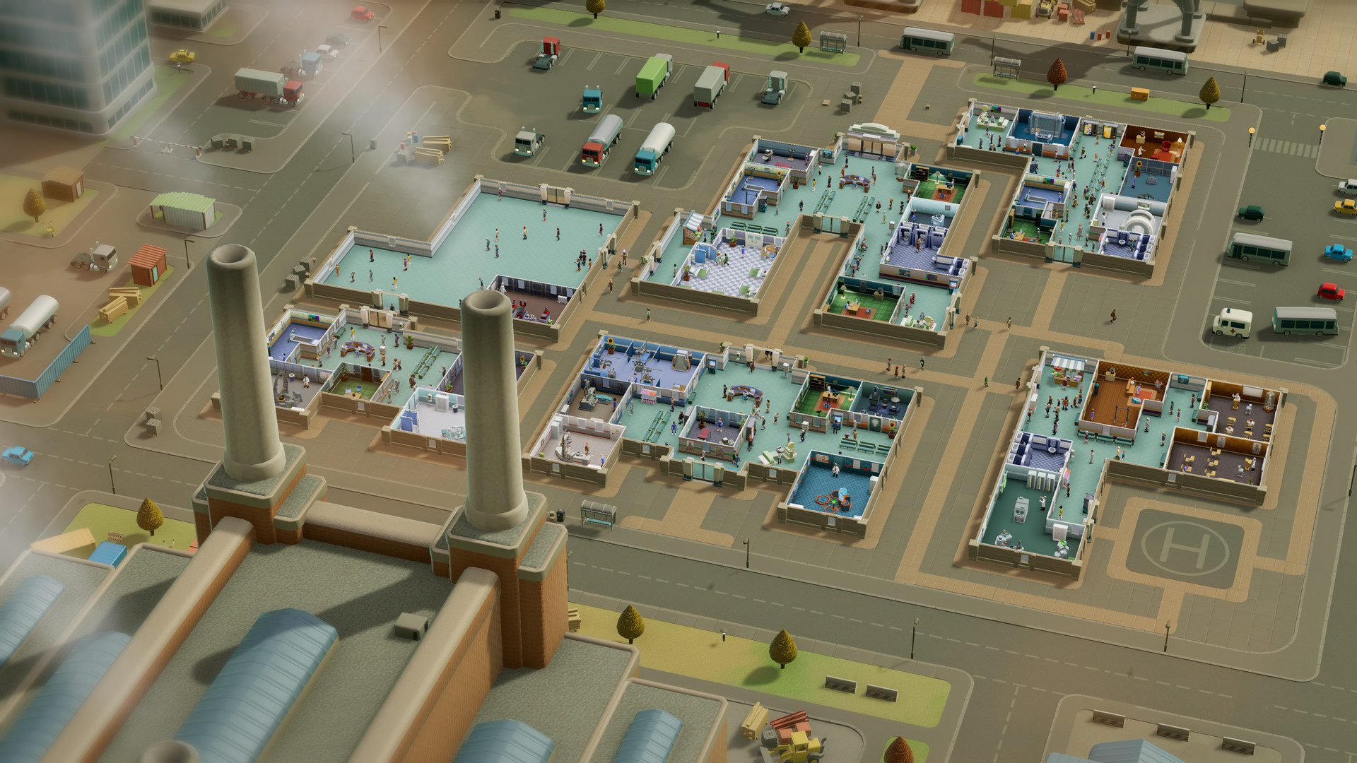 Скриншот: Two Point Hospital