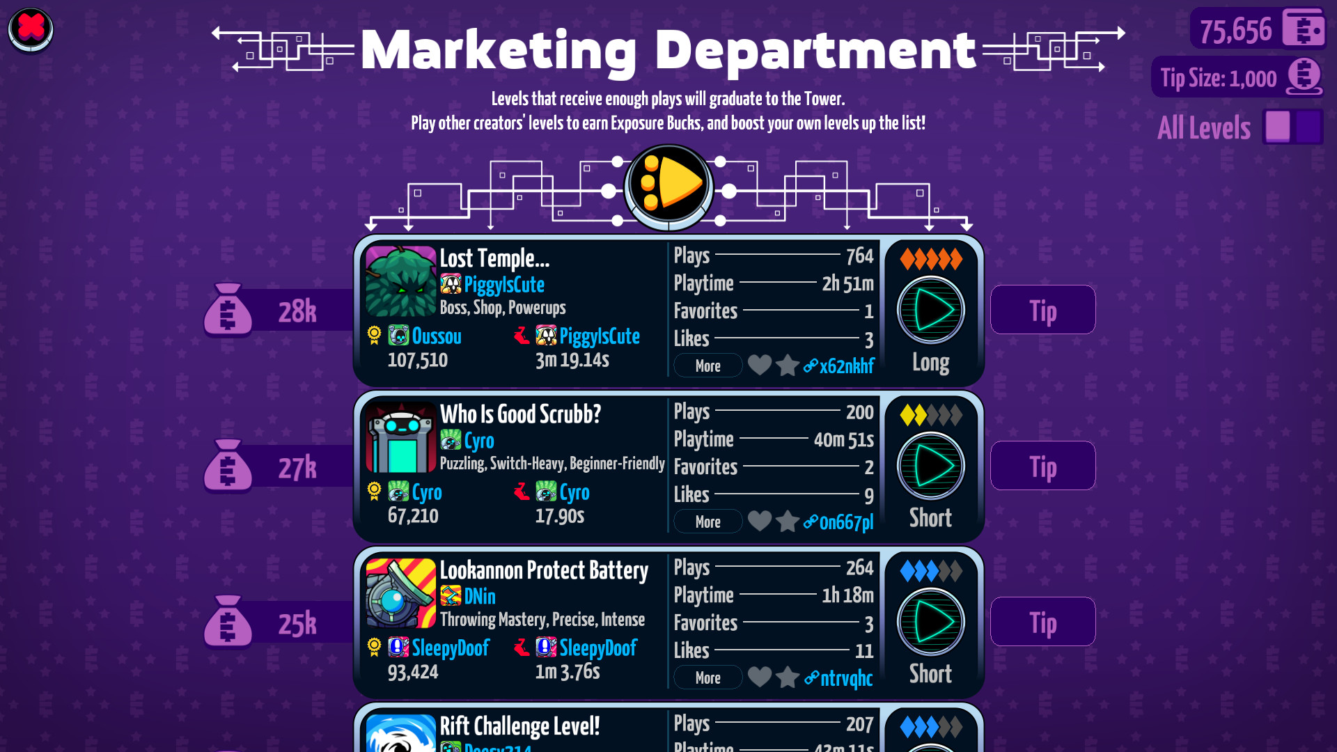 Скриншот 9: Levelhead