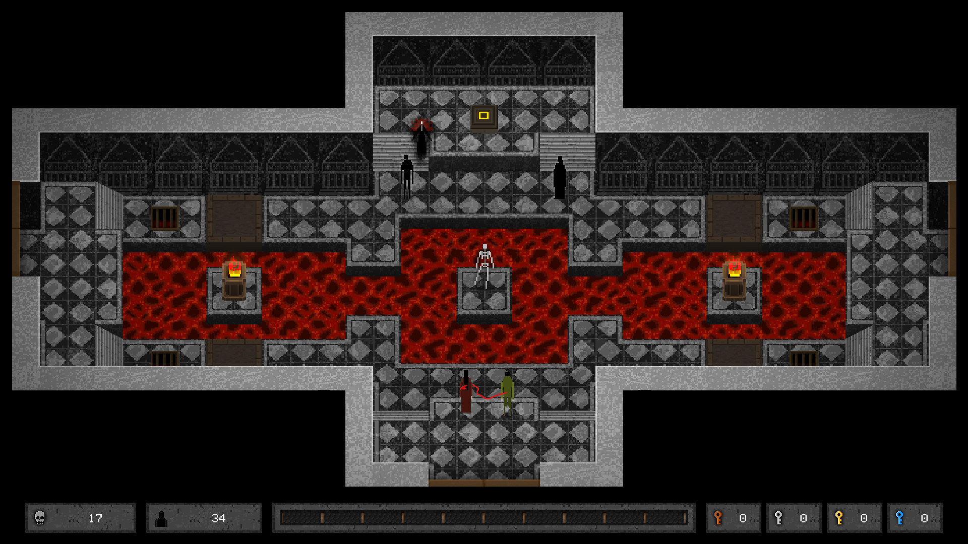 Скриншот: Red Rope: Don't Fall Behind