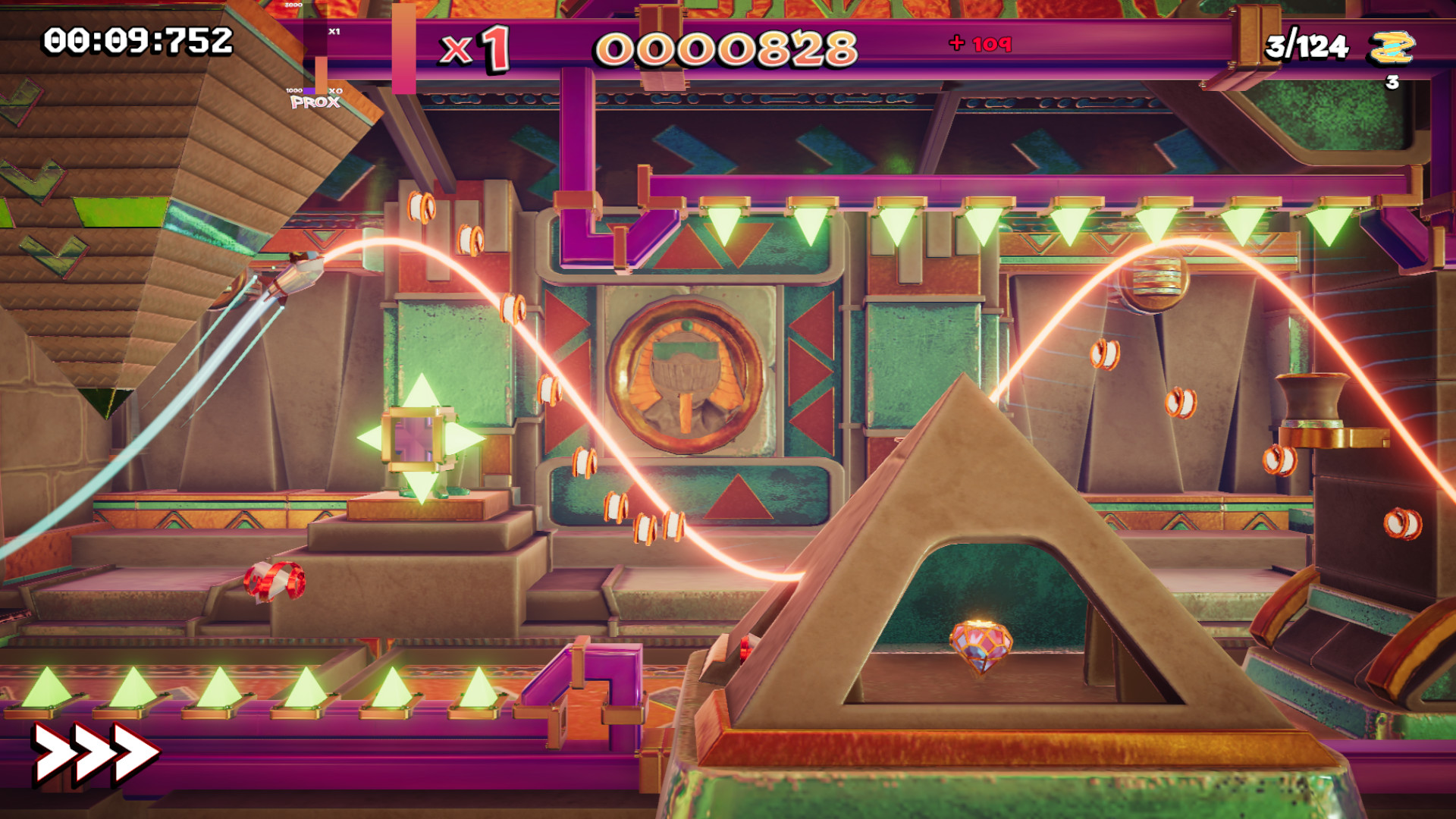 Скриншот: Wavey The Rocket