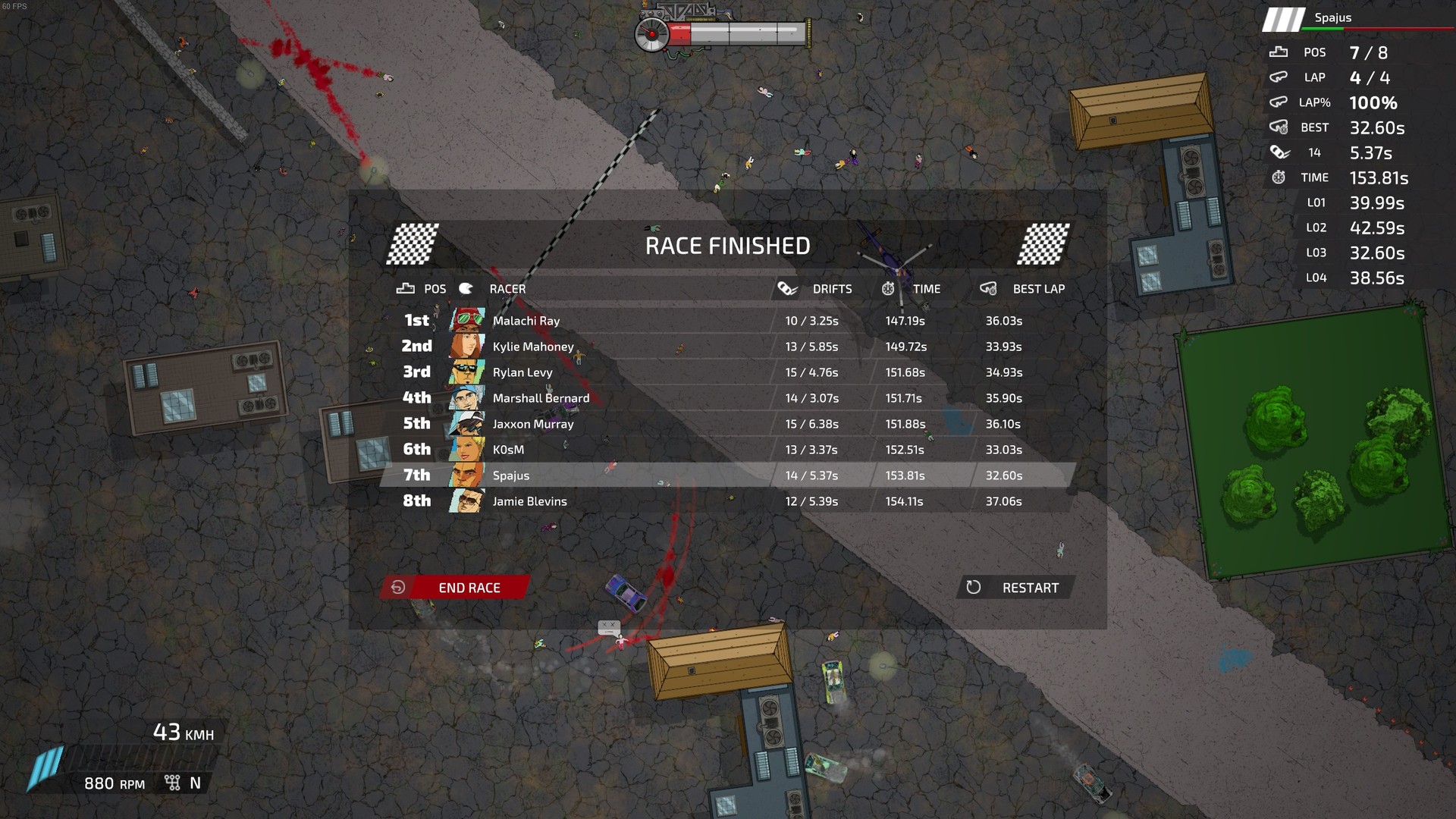 Скриншот 26: Bloody Rally Show