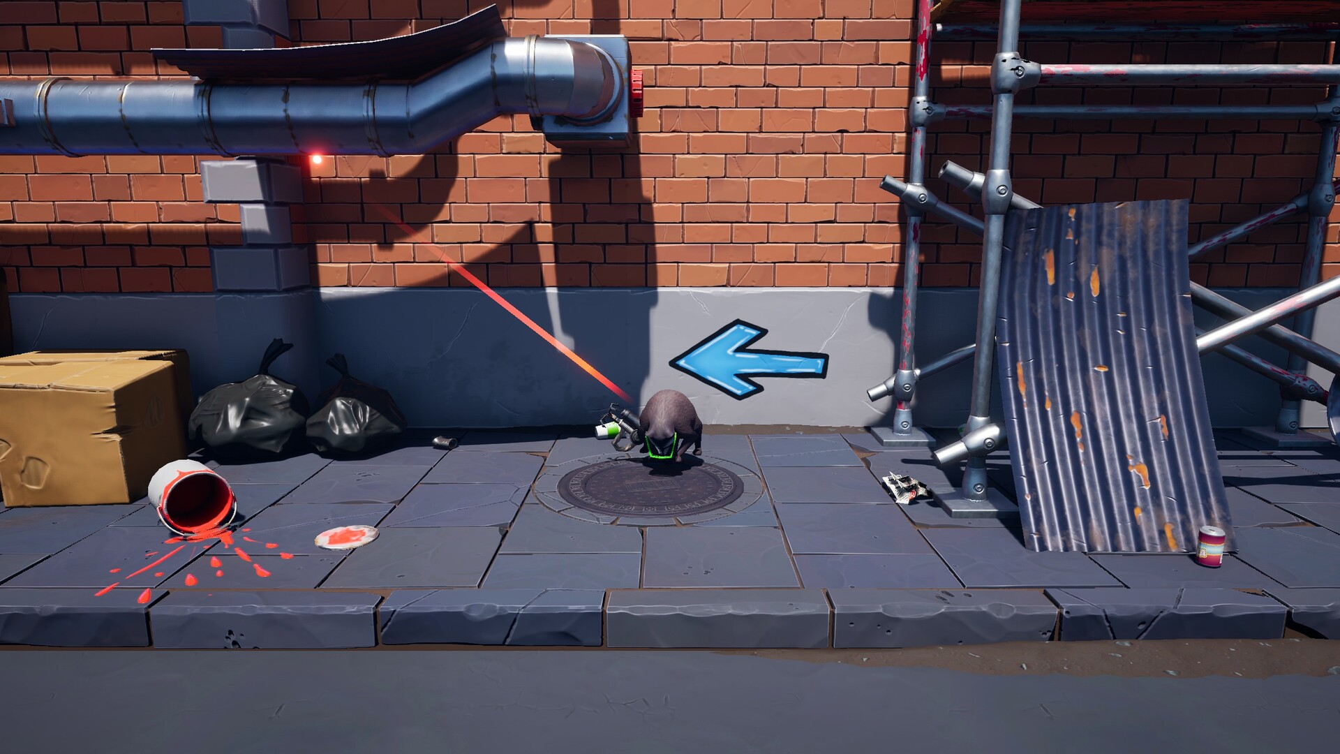 Скриншот: Raccoon Roller