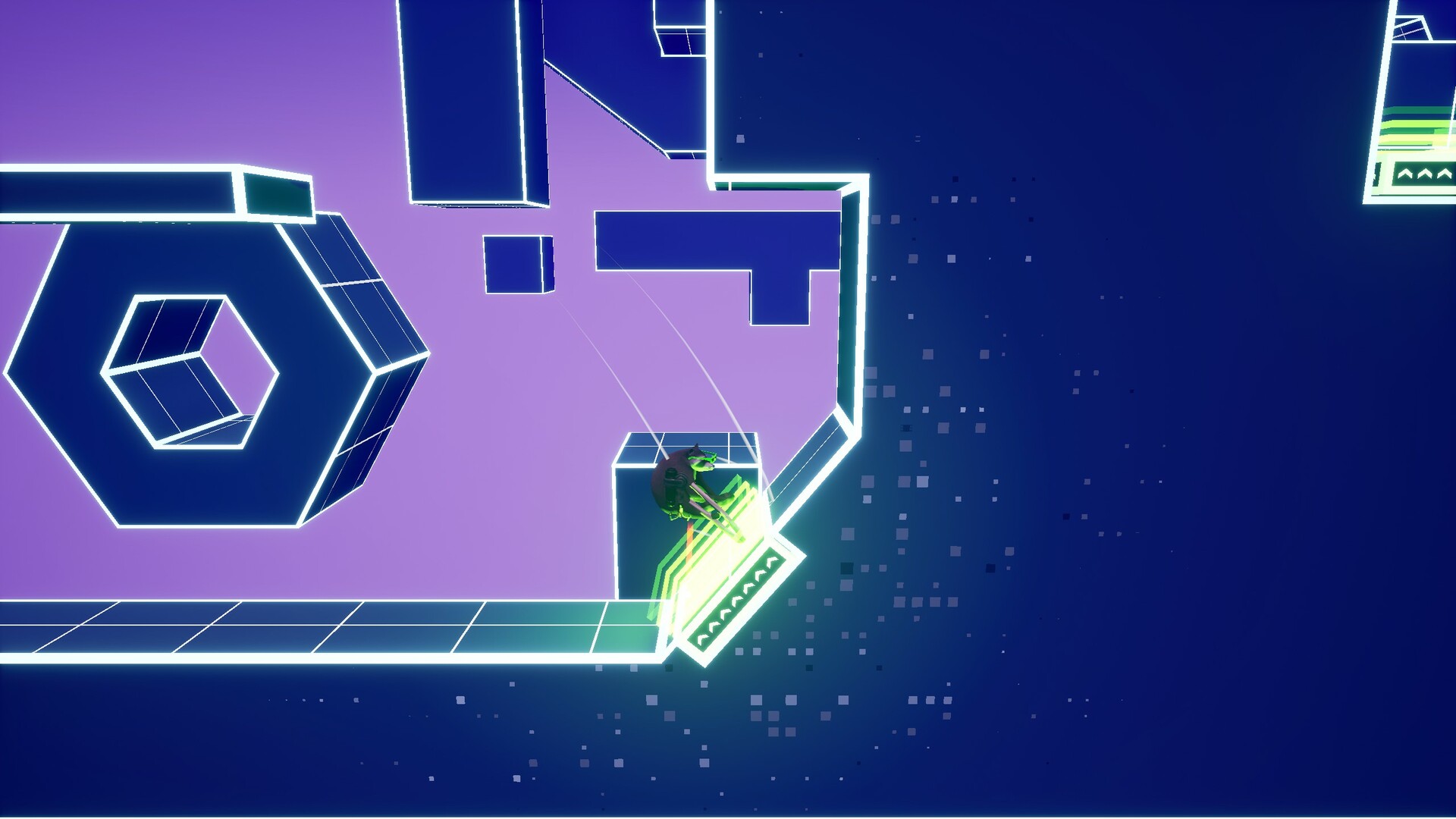 Скриншот: Raccoon Roller