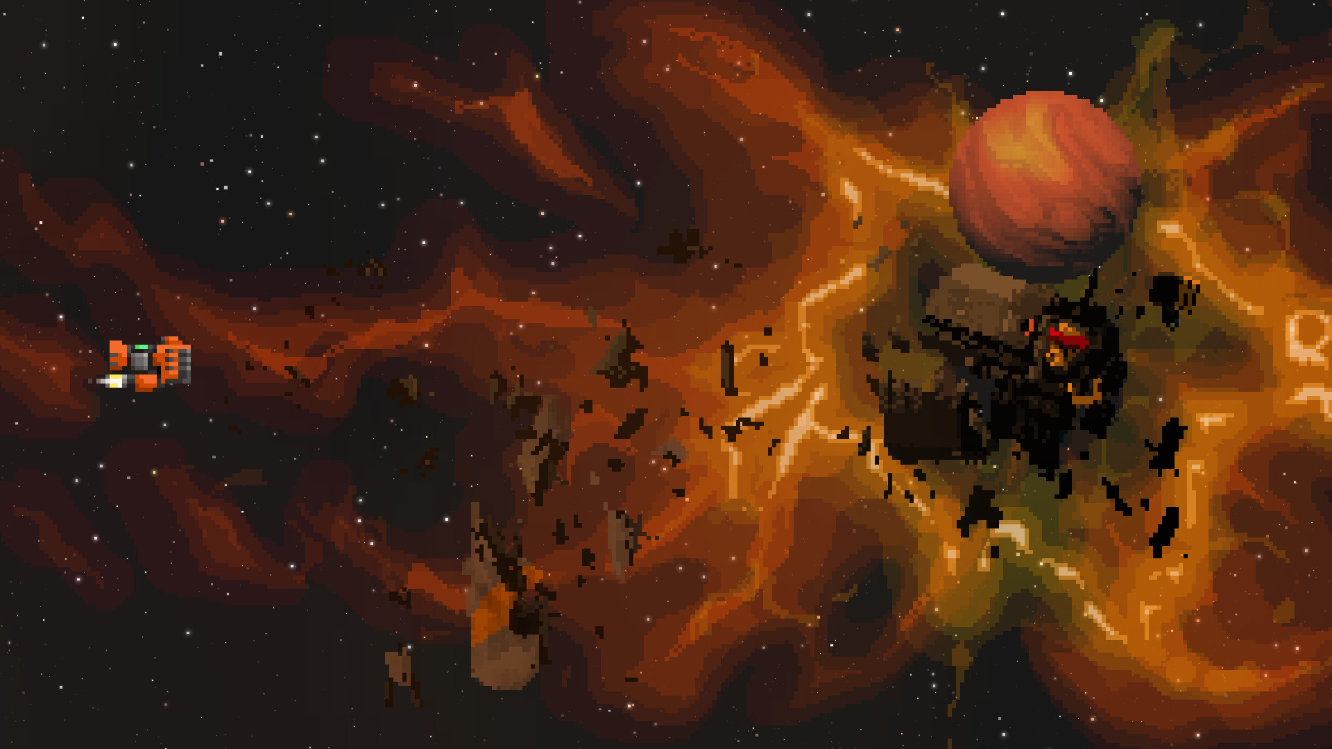 Скриншот: Steredenn: Binary Stars