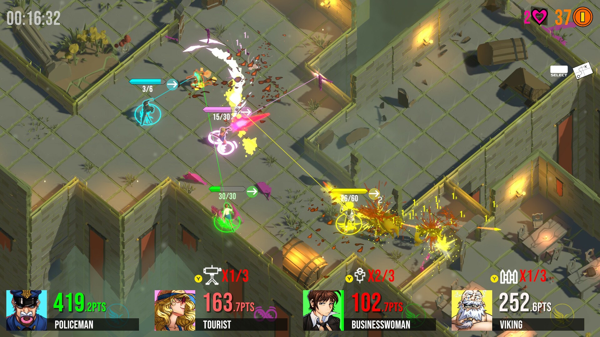 Скриншот: Guns And Draguns