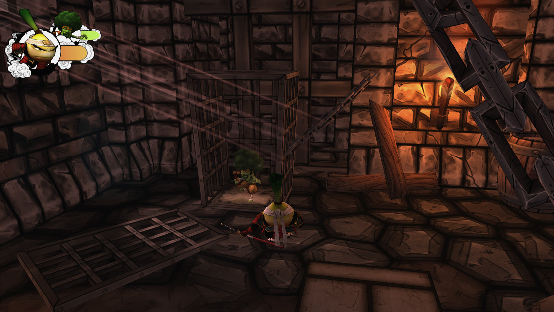 Скриншот: Yasai Ninja