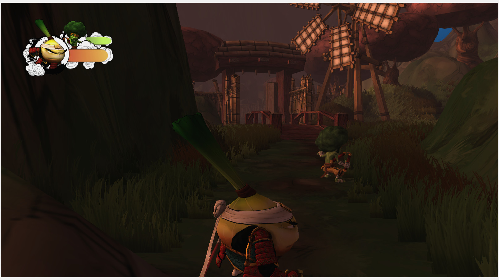 Скриншот: Yasai Ninja