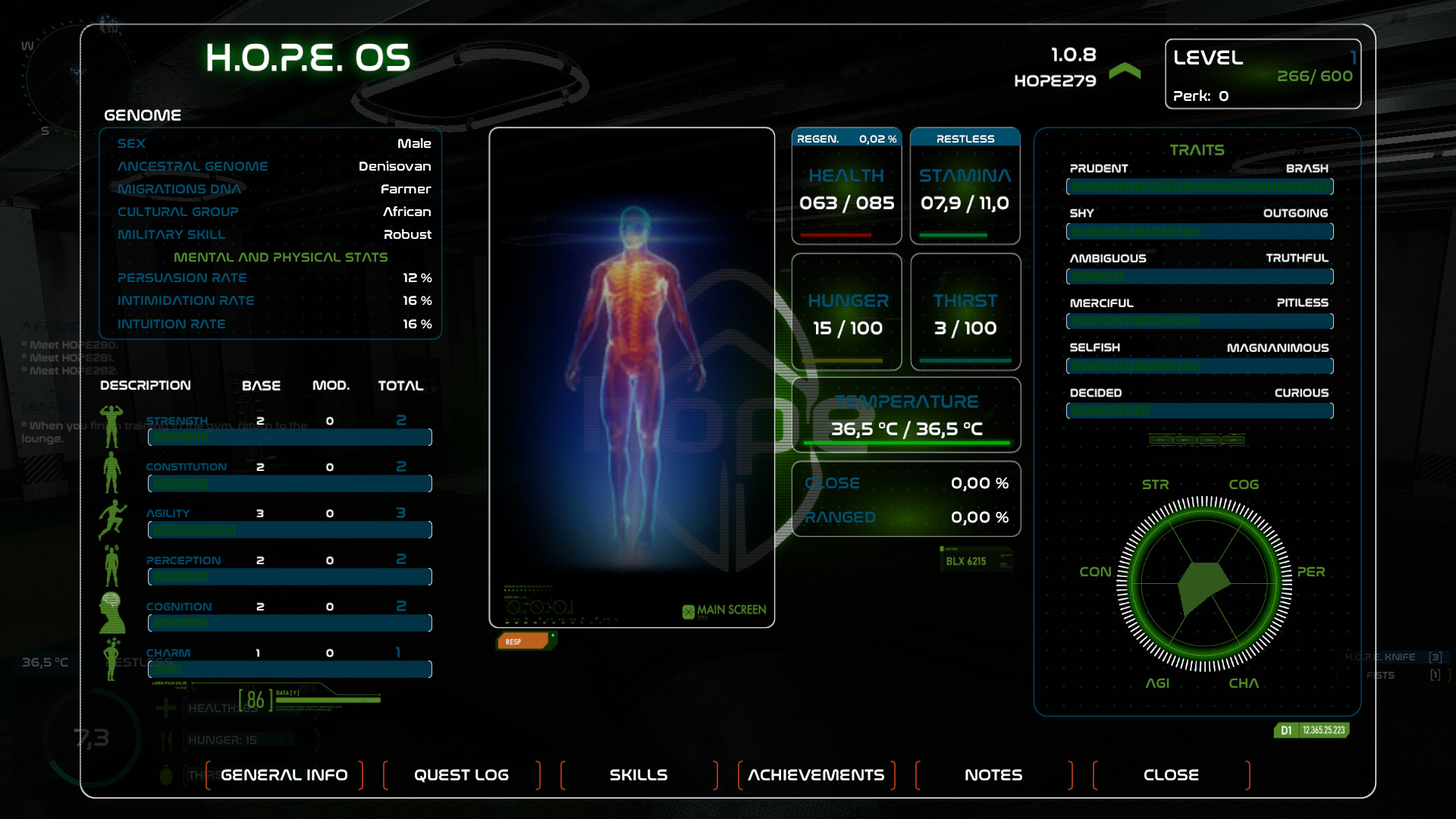 Скриншот: Beyond Mankind: The Awakening