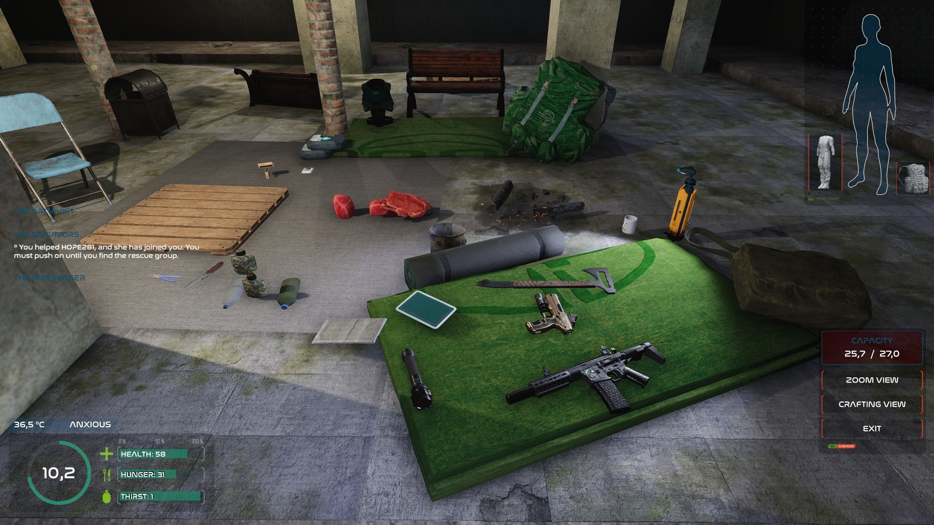 Скриншот: Beyond Mankind: The Awakening