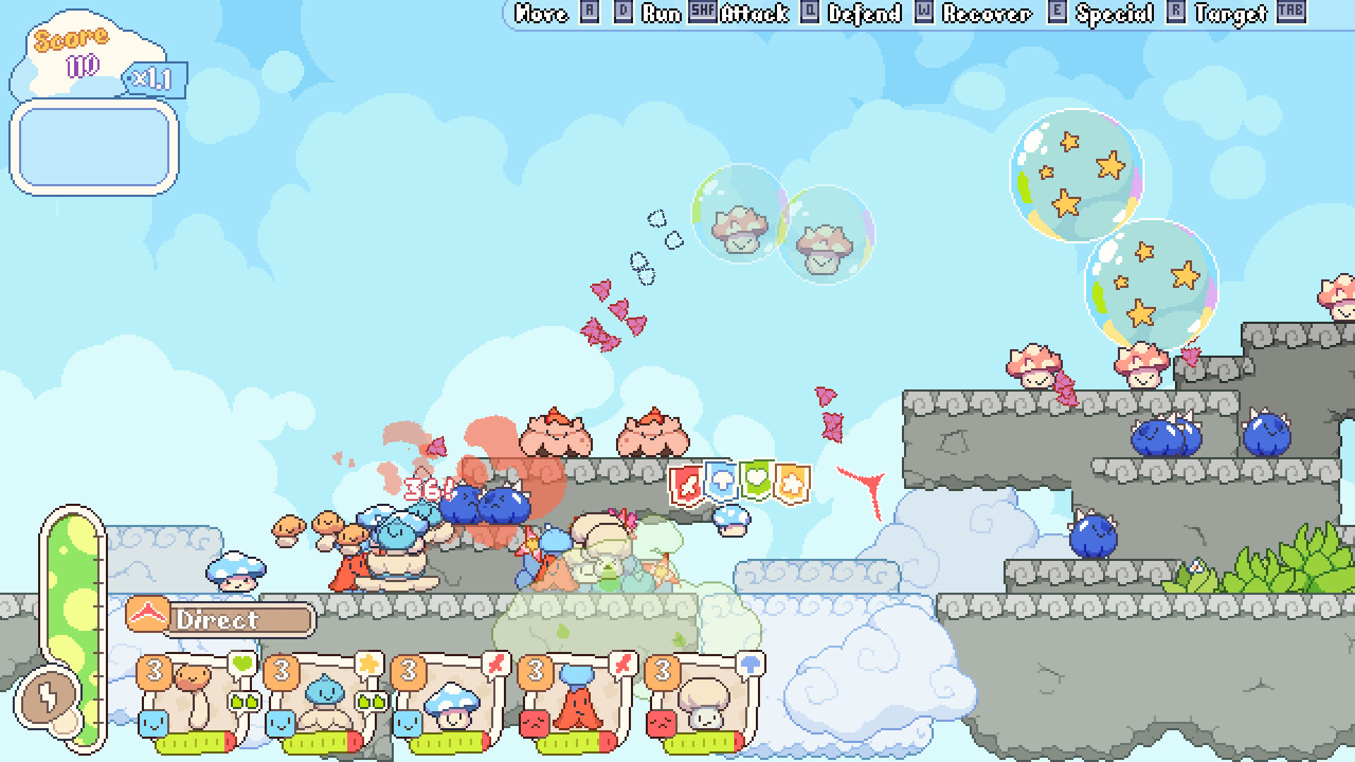 Скриншот: March of Shrooms