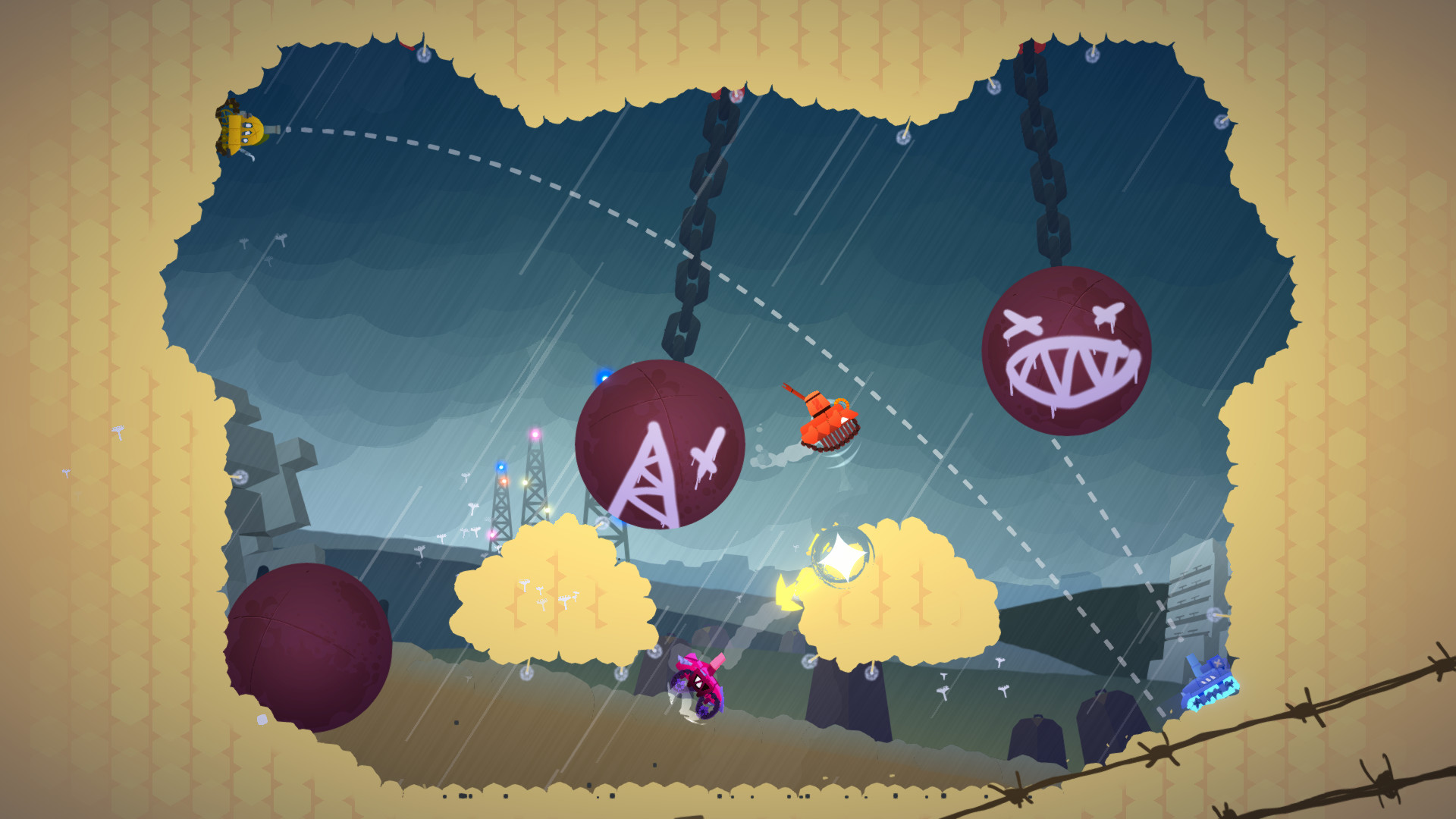 Скриншот: Treadnauts