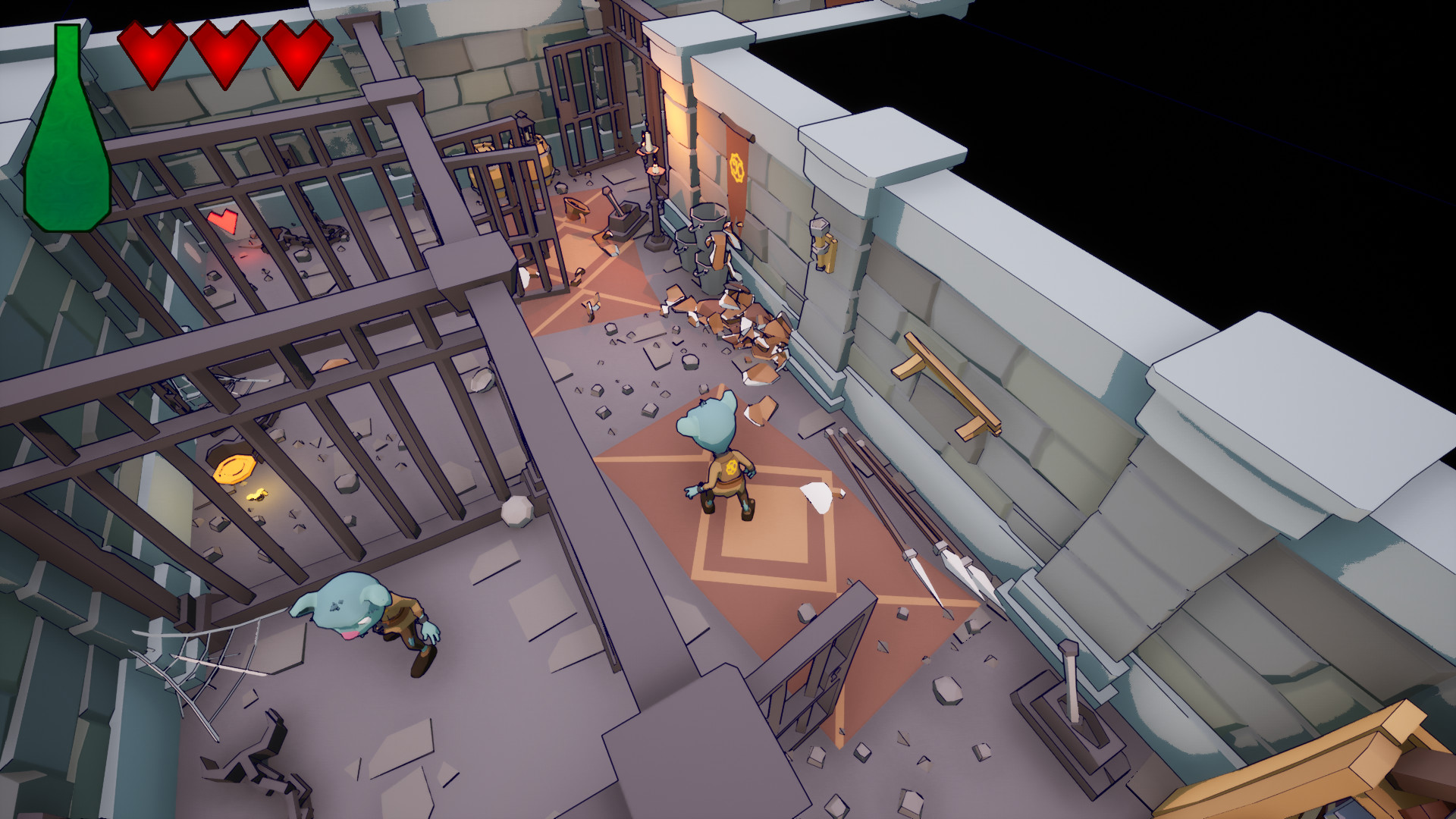 Скриншот: Strongloween: The Escape