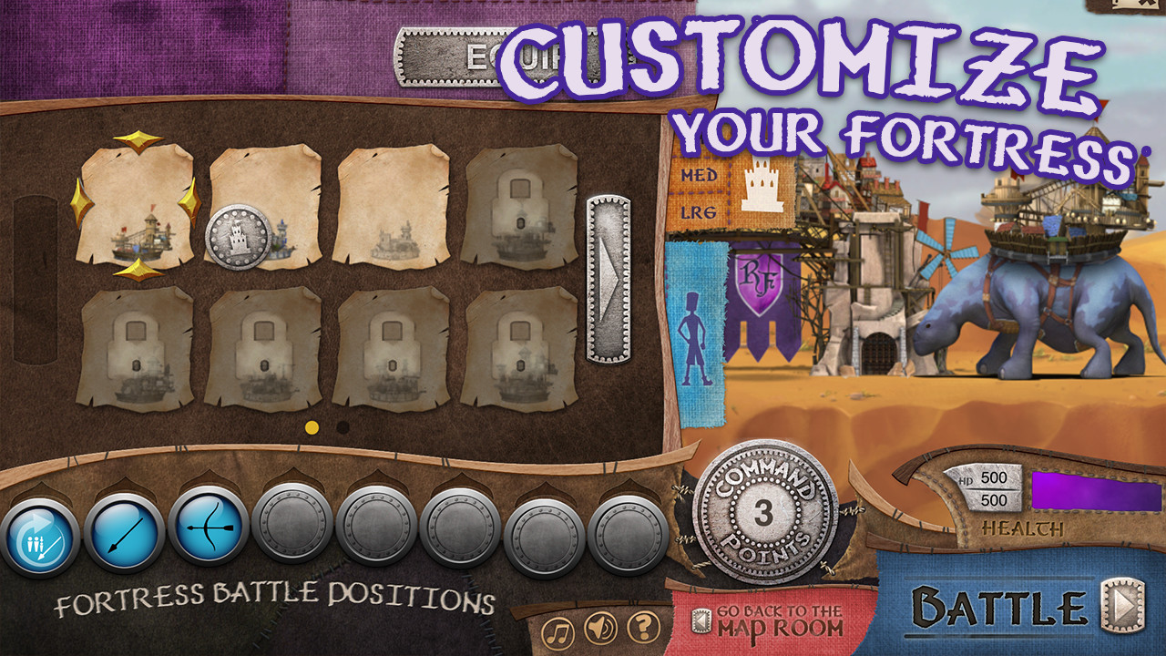 Скриншот: Roaming Fortress