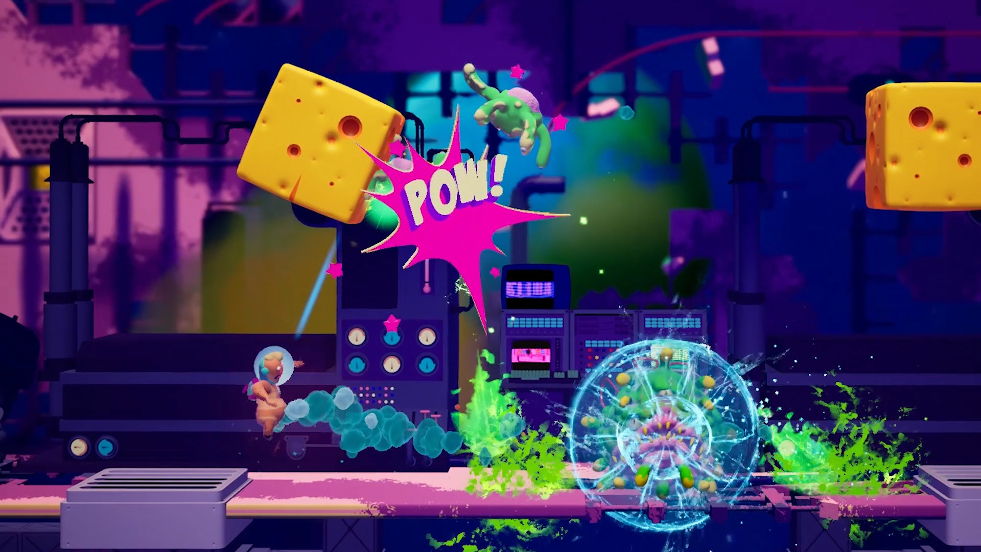 Скриншот: Space Cows