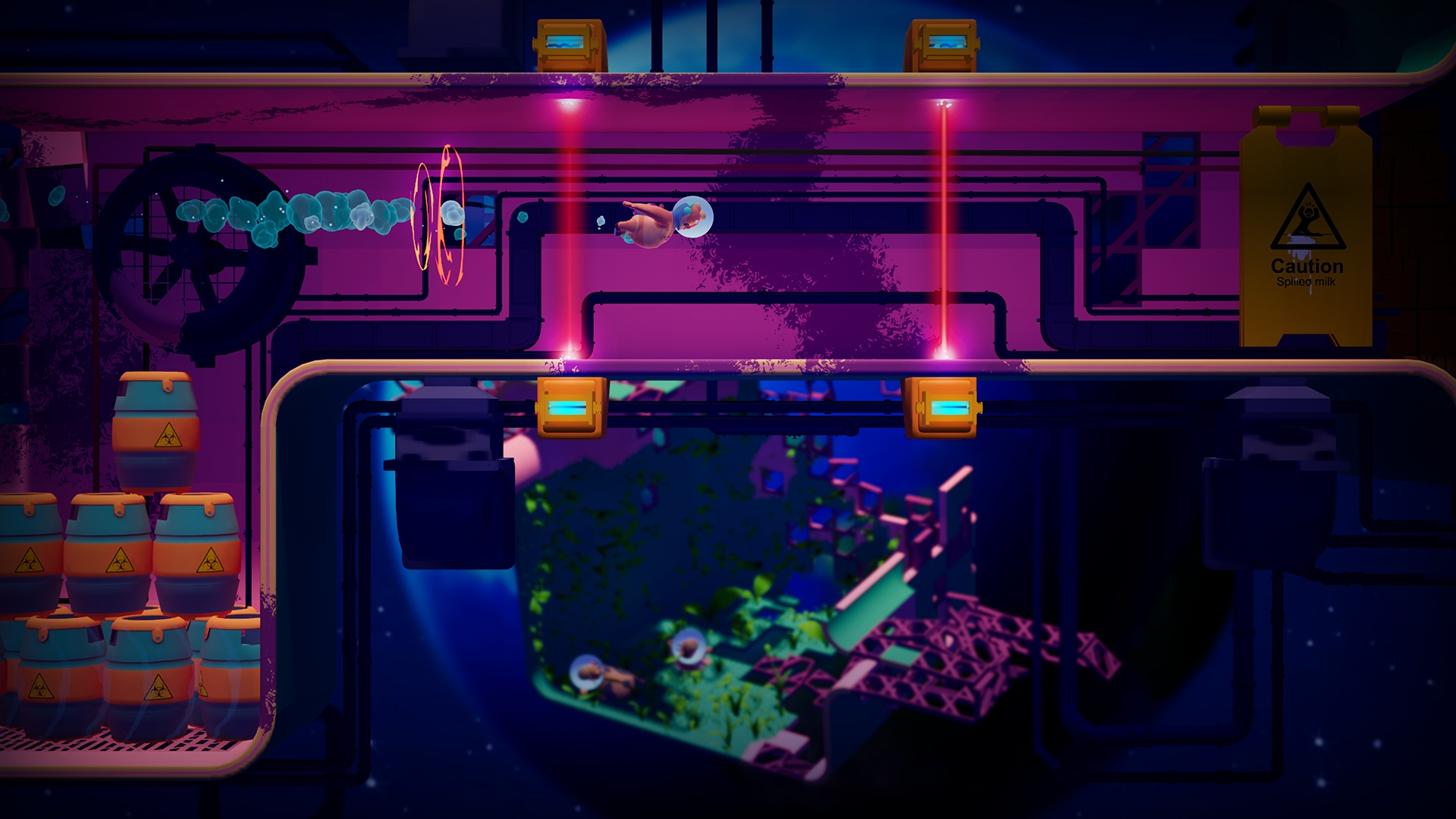 Скриншот: Space Cows