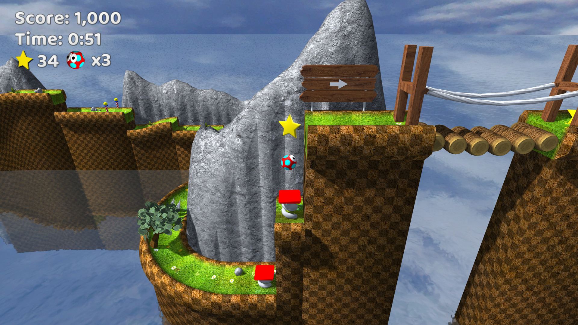 Скриншот: On A Roll 3D