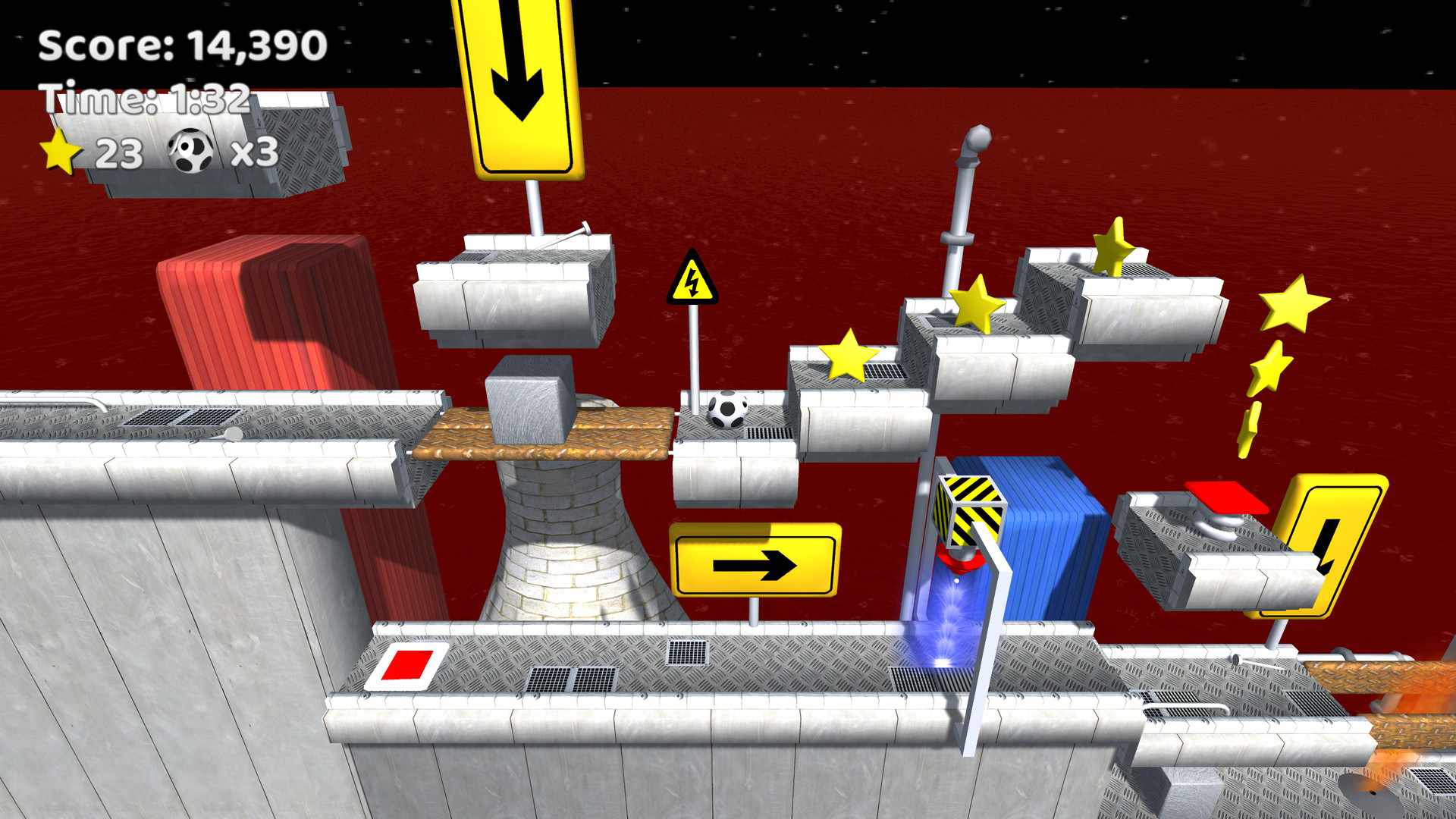 Скриншот: On A Roll 3D