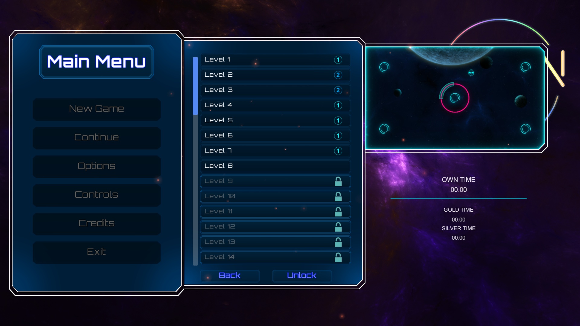 Скриншот 12: Neon Space 2