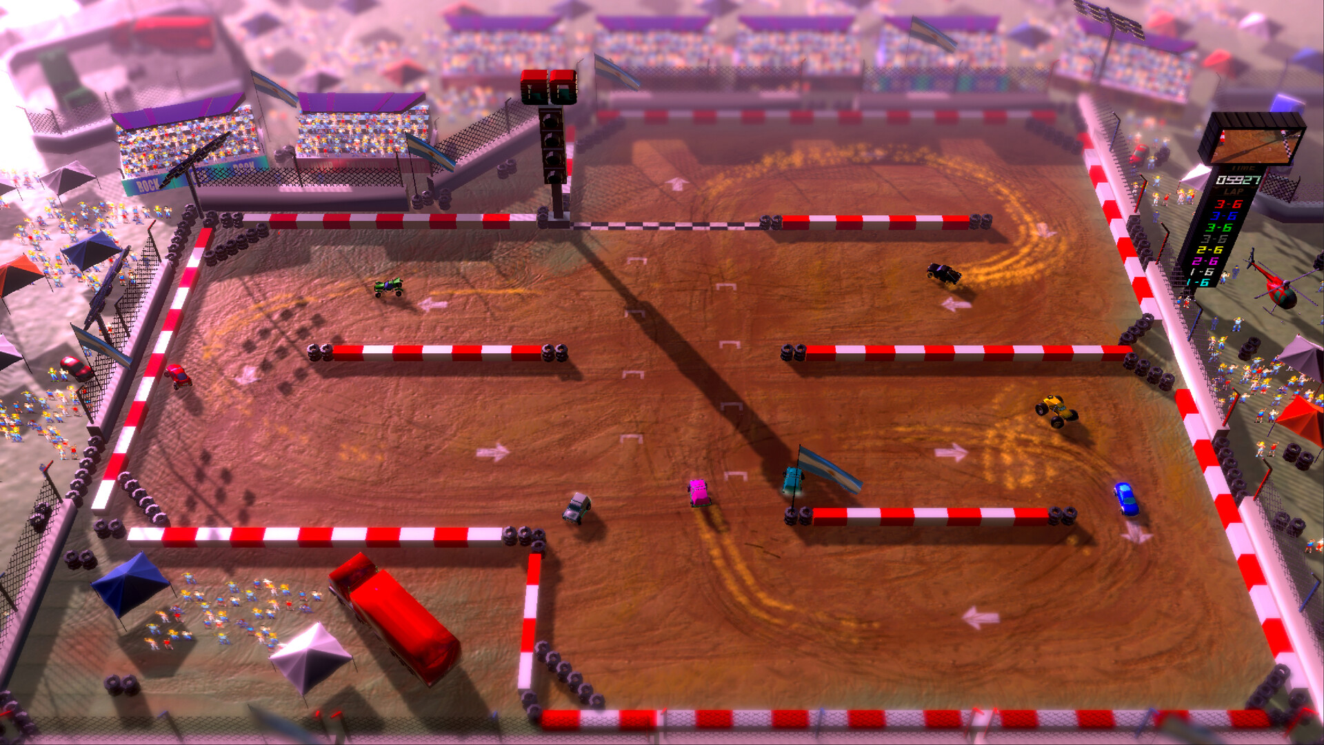 Скриншот: Rock 'N Racing Off Road DX