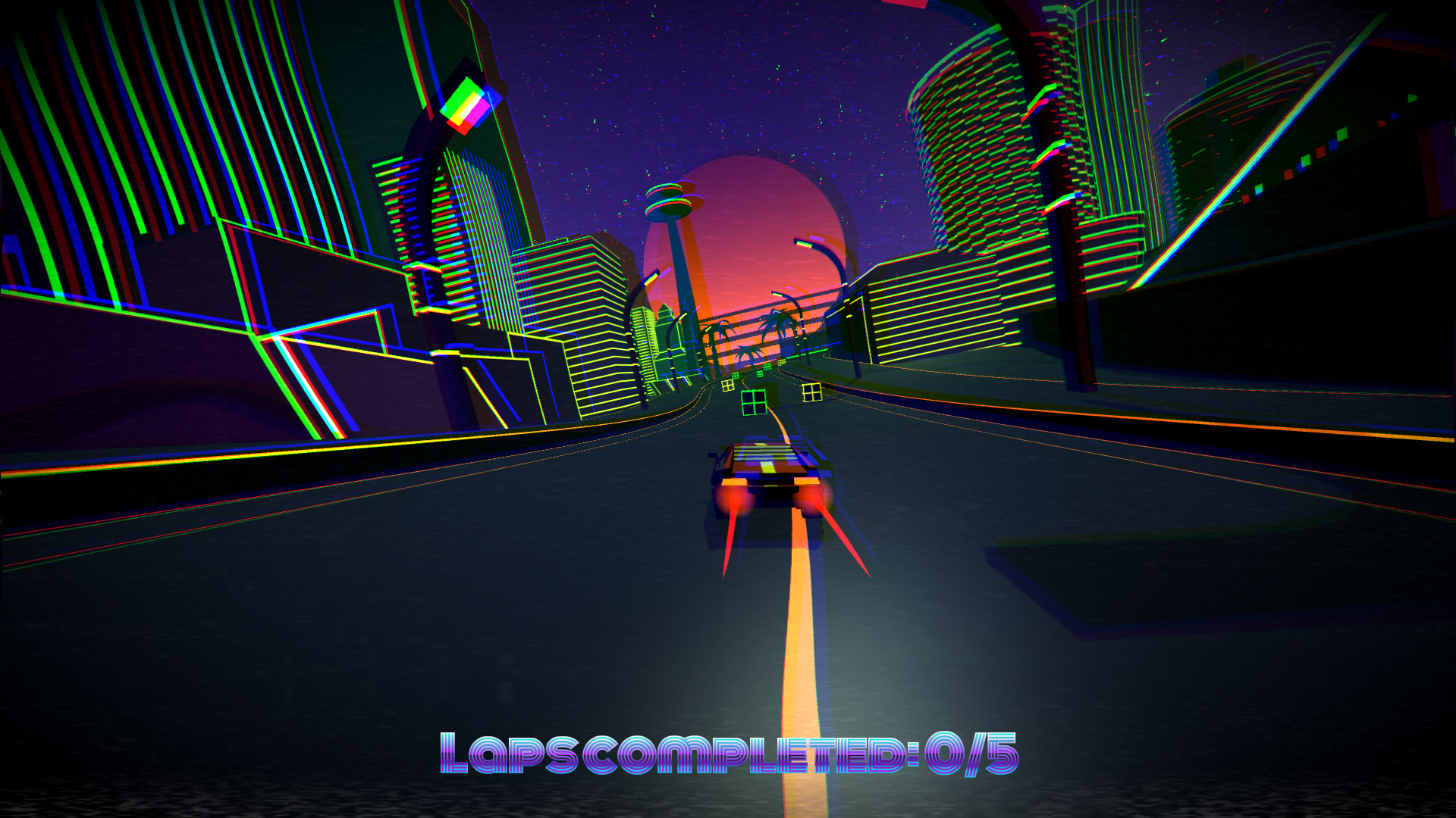 Скриншот: Retro Racer