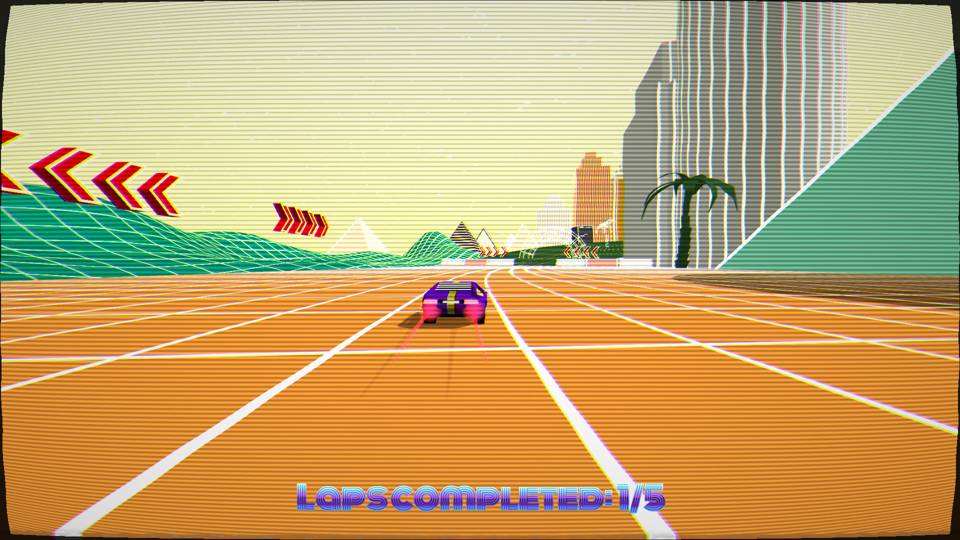 Скриншот: Retro Racer