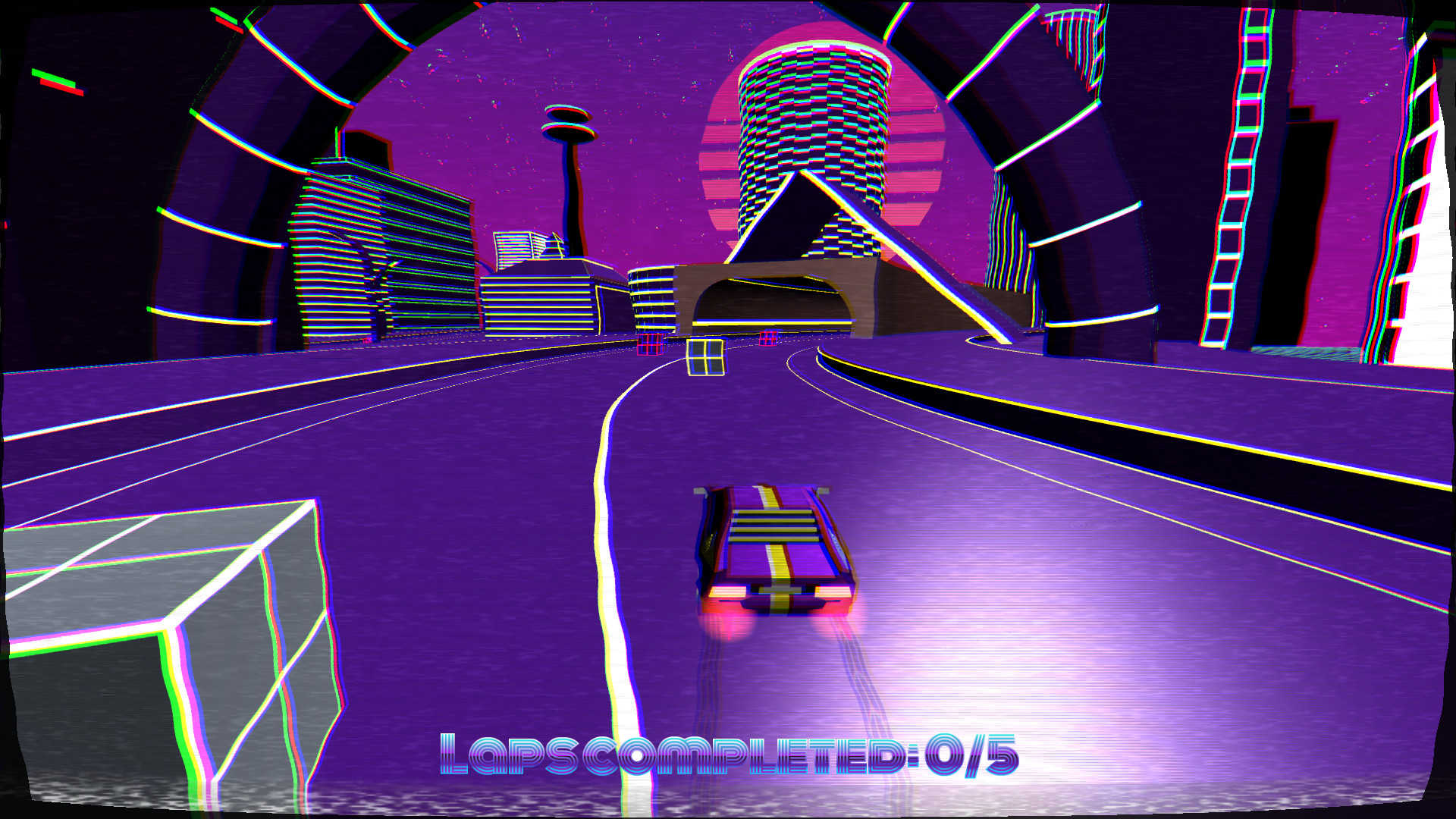 Скриншот: Retro Racer