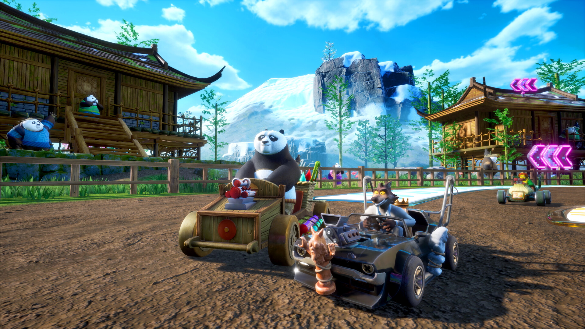 Скриншот: DreamWorks All-Star Kart Racing